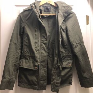Army green jacket